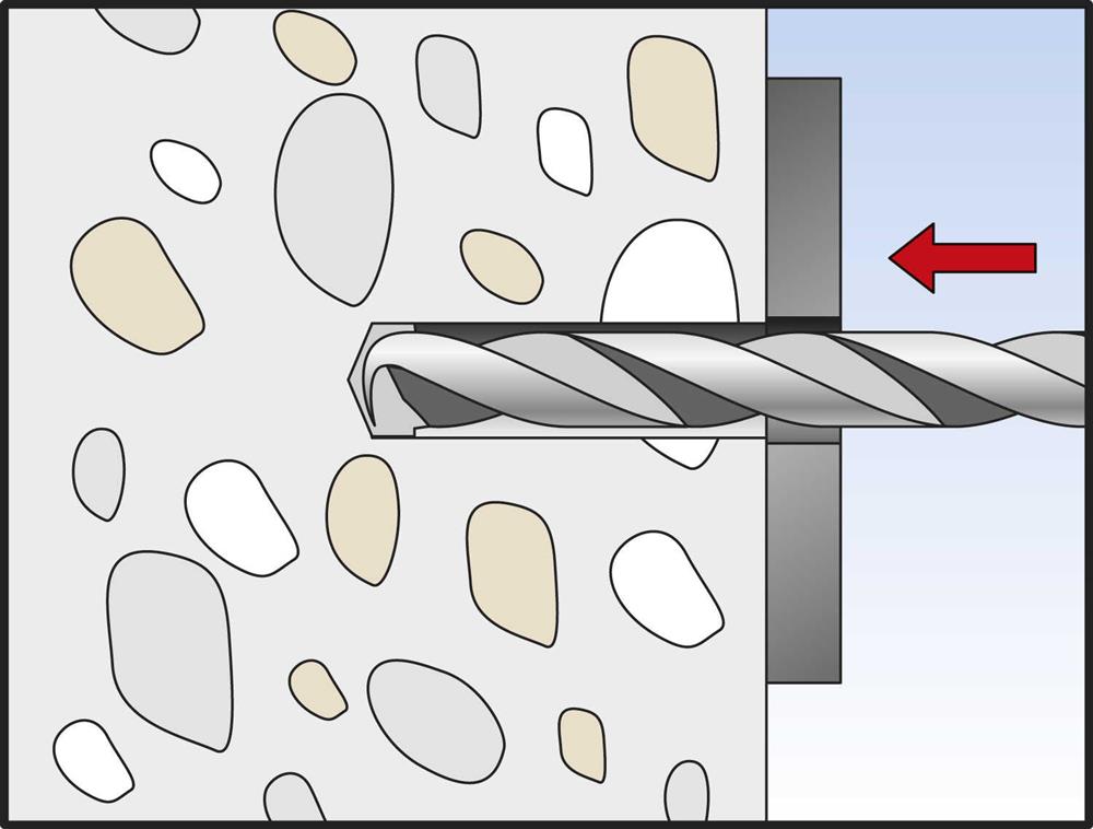 Fischer highbond dynamisch anker FHB-A montage - Dhz-proshop