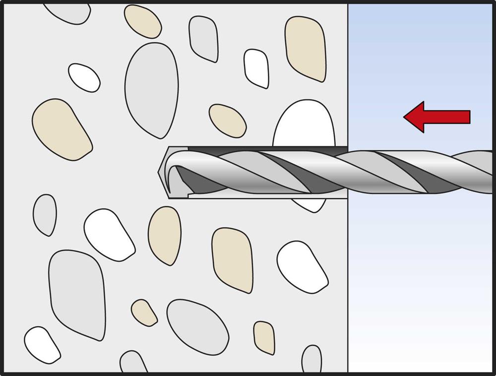 Fischer highbond dynamisch anker FHB-A montage - Dhz-proshop