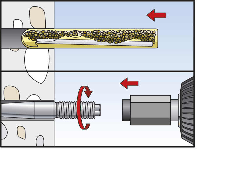 Fischer highbond ankerstang FHB montage - Jouw klus, onze doe het zelf passie!