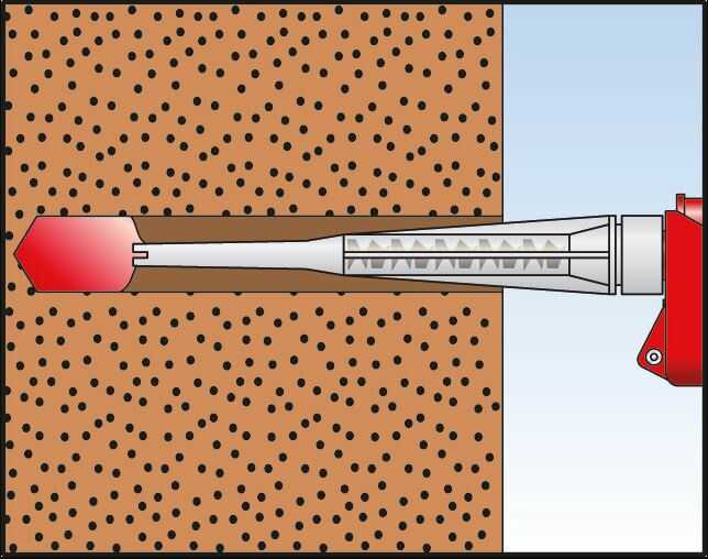 Fischer binnendraadanker FIS E montage - Dhz-poroshop, doe het zelf met kwaliteit