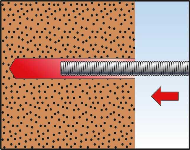 Fischer binnendraadanker FIS E montage - Dhz-poroshop, doe het zelf met kwaliteit