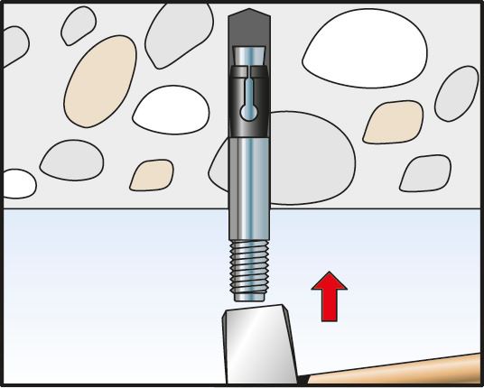 Fischer metalen afstand zadel montage - Dhz-proshop, vind jouw Fischer bevestiging!