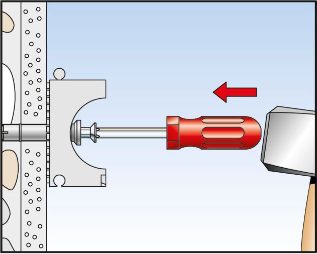 Fischer blokzadel SCH montage - Dhz-proshop, de juiste referentie voor elektra bevestigingen