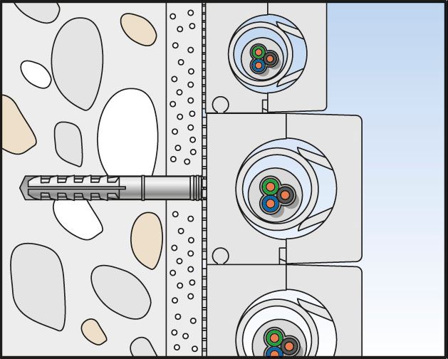 Fischer blokzadel SCH montage - Dhz-proshop, de juiste referentie voor elektra bevestigingen