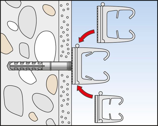 Fischer klikzadel FC GR montage - Dhz-proshop, jouw aankoopunt voor Fischer elektra bevestigingen
