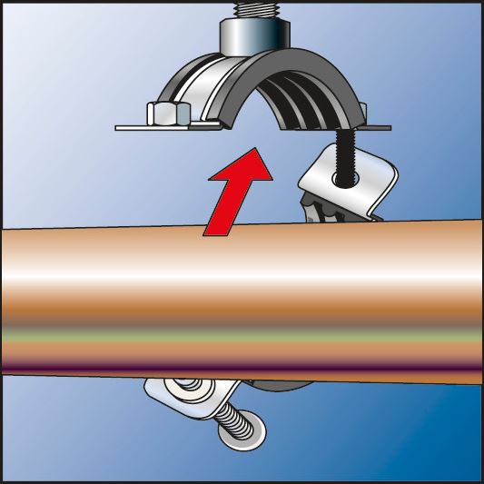 Fischer pijpbeugel FRSM montage - Dhz-proshop, voor vakman en doe het zelver