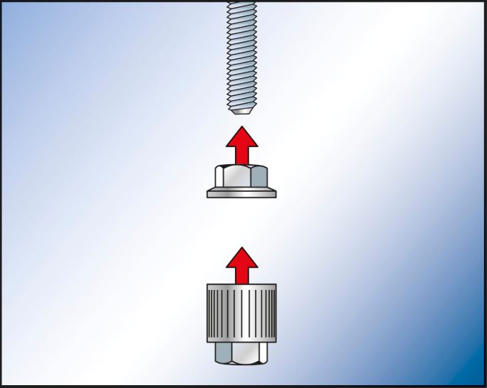 Fischer sprinklerbeugel FRSL montage - Dhz-proshop, voor elke industrie de juiste materialen