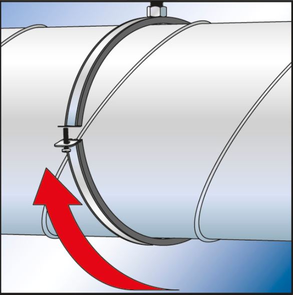 Fischer ventilatiebeugel LGS montage - Dhz-proshop, alles voor je verluchting te monteren