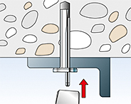 Fischer plafondanker FDN montage - Dhz-proshop, elke soort bevestiging voor de vakman