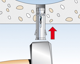 Fischer kanaalplaatanker FHY M montage - Dhz-proshop, alles voor de vakman en doe het zelver