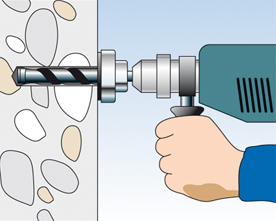 Fischer Zykon inslaganker FZEA II montage - Dhz-proshop, jouw webshop voor alle doe het zelf materialen