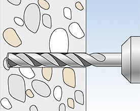 Fischer beton-beton verbinding montage - Dhz-proshop, jouw klus, onze doe het zelf passie!