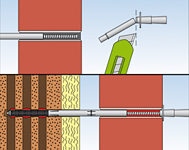 Fischer renovatieanker VBS 8 montage - Dhz-proshop, jouw klus, onze doe het zelf passie!