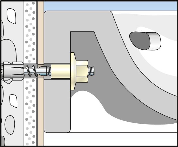 fischer Bevestigingsset wastafel WST 10 x 140 K - Dhz-proshop, jouw Fischer webshop