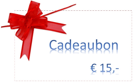 Cadeaubon 15€