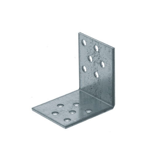 Afbeeldingen van GB® hoekverbinding/winkelhaak verzinkt 50x50x40x2mm - 17770003