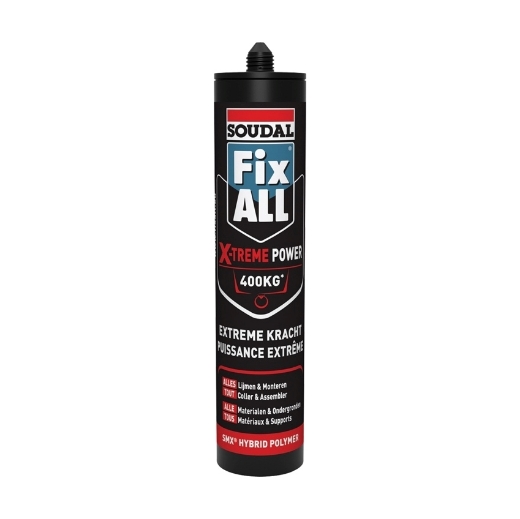 Afbeeldingen van Soudal Fix All Extreme power zwart, koker 280ml - 155119