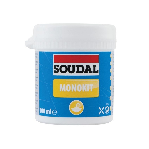 Afbeeldingen van Soudal Afdichtingspasta Monokit pot 100ml - 124144