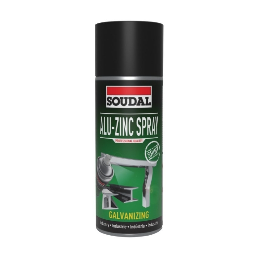Afbeeldingen van Soudal Alu-Zinc spray, spuitbus 400ml - 154608