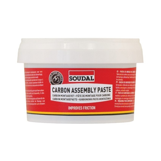 Afbeeldingen van Soudal Carbon Assembly paste, pot 200ml - 128596