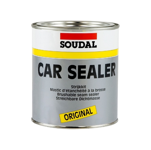 Afbeeldingen van Soudal Carsealer grijs brush, pot 1kg - 102352