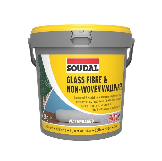 Afbeeldingen van Soudal Glasweefsellijm 29A, emmer 5kg - 104647