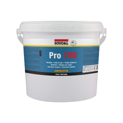 Afbeeldingen van Soudal Houtlijm Pro10D, bus 5kg. - 108898
