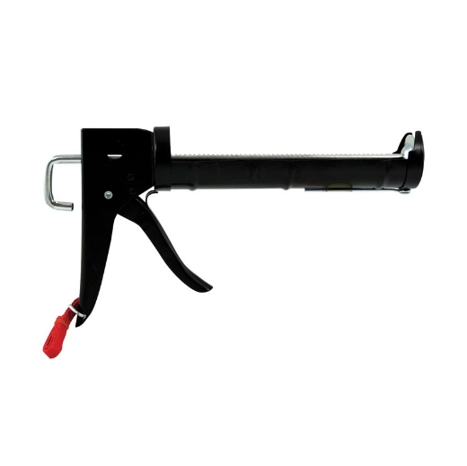 Afbeeldingen van Soudal Kokerpistool Prof. getande stang zwart - 112124