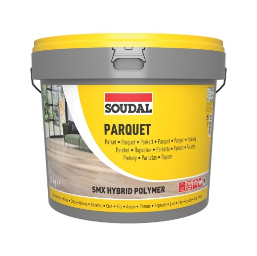 Afbeeldingen van Soudal MS Parketlijm 73A, emmer 15kg. - 120112