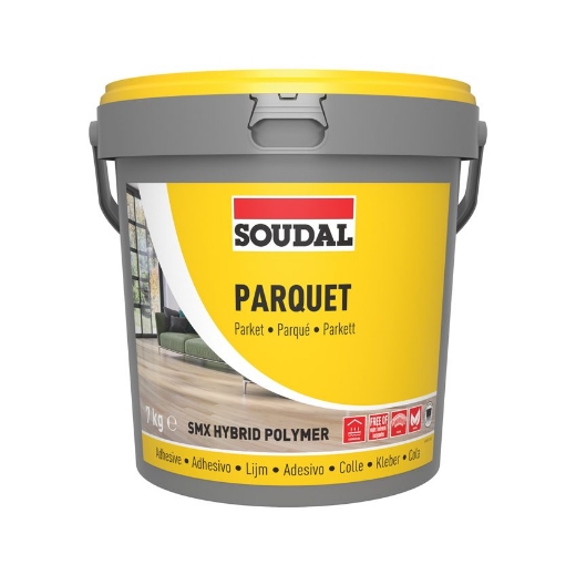 Afbeeldingen van Soudal MS Parketlijm 73A, emmer 7kg. - 116249