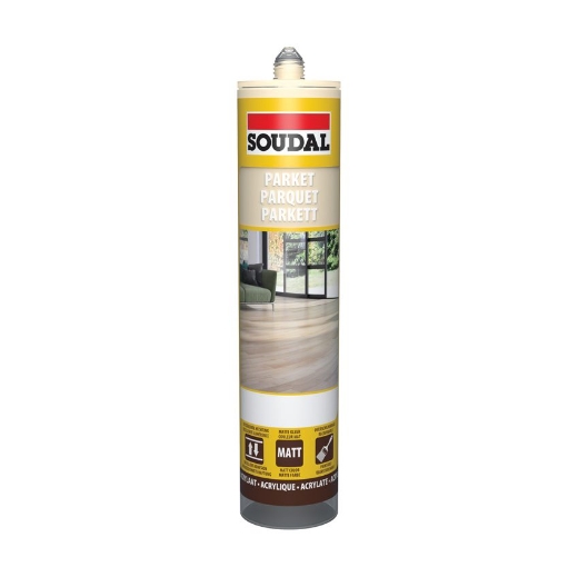 Afbeeldingen van Soudal Parketkit esdoorn, koker 290ml  - 124838