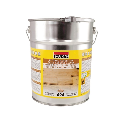 Afbeeldingen van Soudal Parketlijm op alcoholbasis 69A, blik 13kg. - 100067