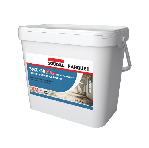 Afbeeldingen van Soudal Parketlijm SMX 30Plus, emmer 3x6kg - 124036