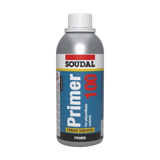 Afbeeldingen van Soudal Primer 100 voor PU voegkitten, bus 500ml - 123012