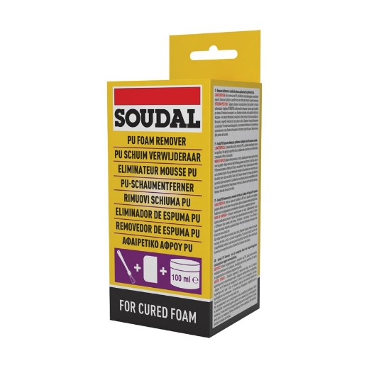 Afbeeldingen van Soudal PU remover, potje 100ml - 115778