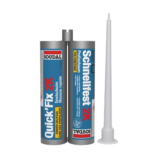 Afbeeldingen van Soudal PU schuim 2k QUICK-FIX  210 ml - 101665