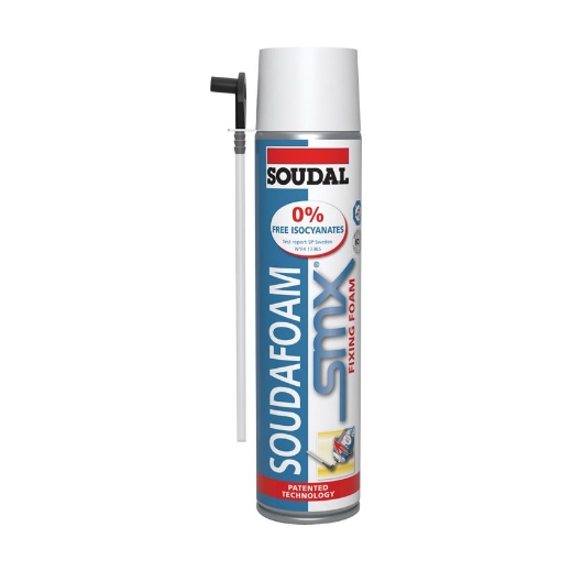 Afbeeldingen van Soudal PU schuim Isocyanaatvrij Soudafoam SMX  500ml - 113839