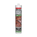 Soudal Repair Express cement - kleur grijs, koker 290ml - 125786