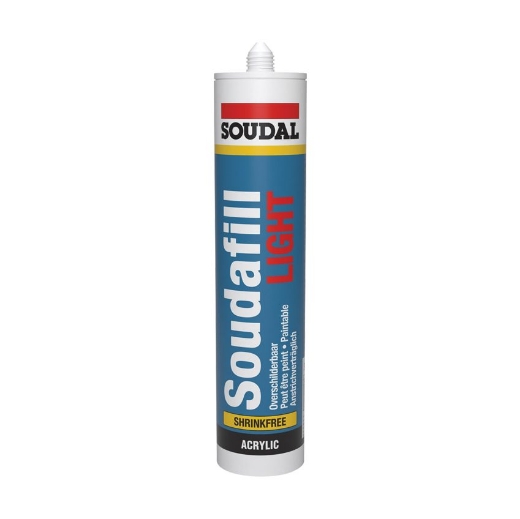 Soudal Soudafill light wit, koker 310ml - 119307