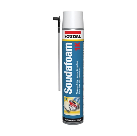 Afbeeldingen van Soudal Soudafoam 1K, spuitbus 750ml - 100393
