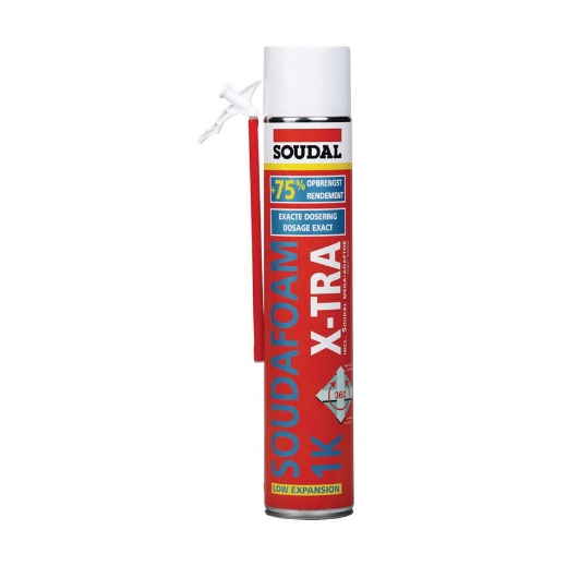 Afbeeldingen van Soudal Soudafoam X-tra, spuitbus 750ml - 112625