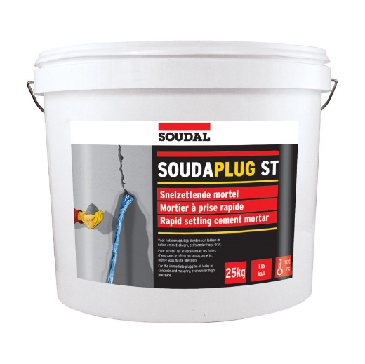 Afbeeldingen van Soudal Soudaplug ST, emmer 25kg. - 126042