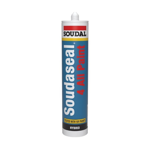 Soudal Soudaseal 4 All Paint wit Ral 9010, koker 290ml - 106240
