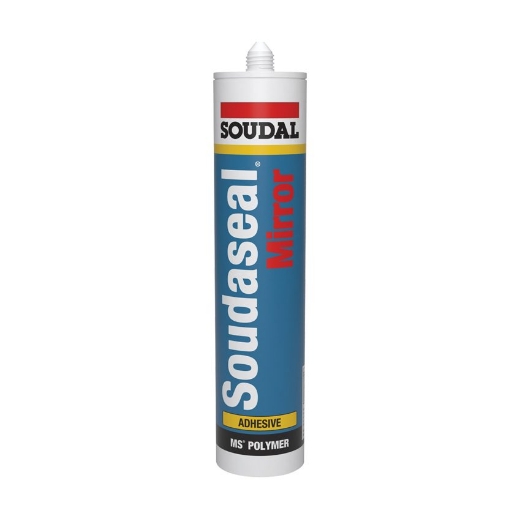 Afbeeldingen van Soudal Soudaseal Mirror spiegellijm grijs, koker 290ml - 117339
