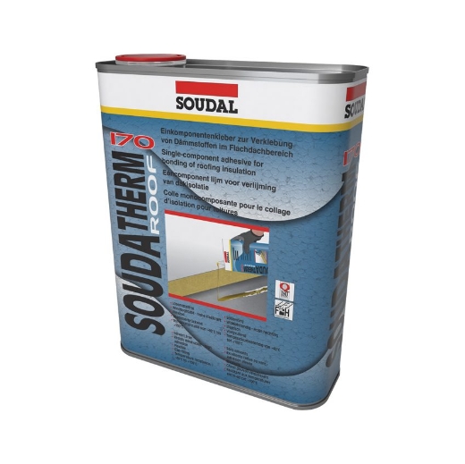 Afbeeldingen van Soudal Soudatherm roof 170 PU lijm, blik 2,2kg. - 120885