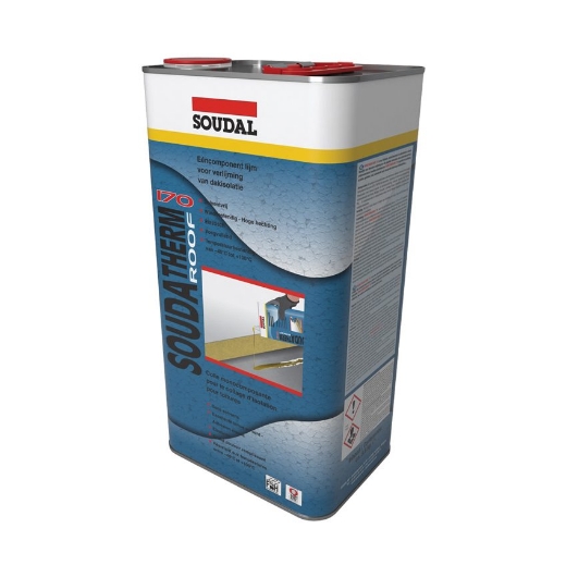 Afbeeldingen van Soudal Soudatherm ROOF 170 PU Lijm, blik 5,5kg. - 125729