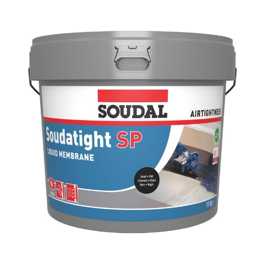 Afbeeldingen van Soudal Soudatight SP zwart 11kg - 145787