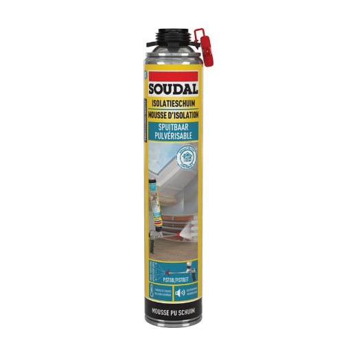 Afbeeldingen van Soudal Spuitbaar isolatieschuim gunfoam, bus 700ml - 155165