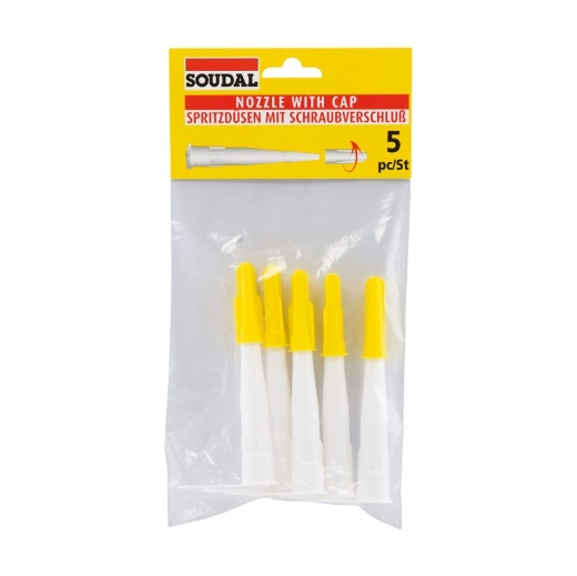 Afbeeldingen van Soudal Standaard spuitmond, blister 5st. - 108762