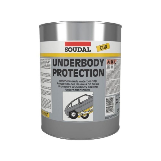 Soudal Underbody Protection brush zwart 5kg - 106662